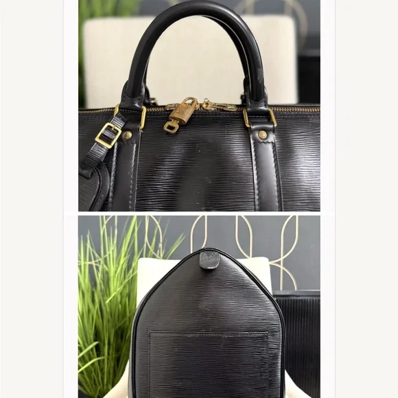 Louis Vuitton Black Duffel Bag - Picture 3 of 4